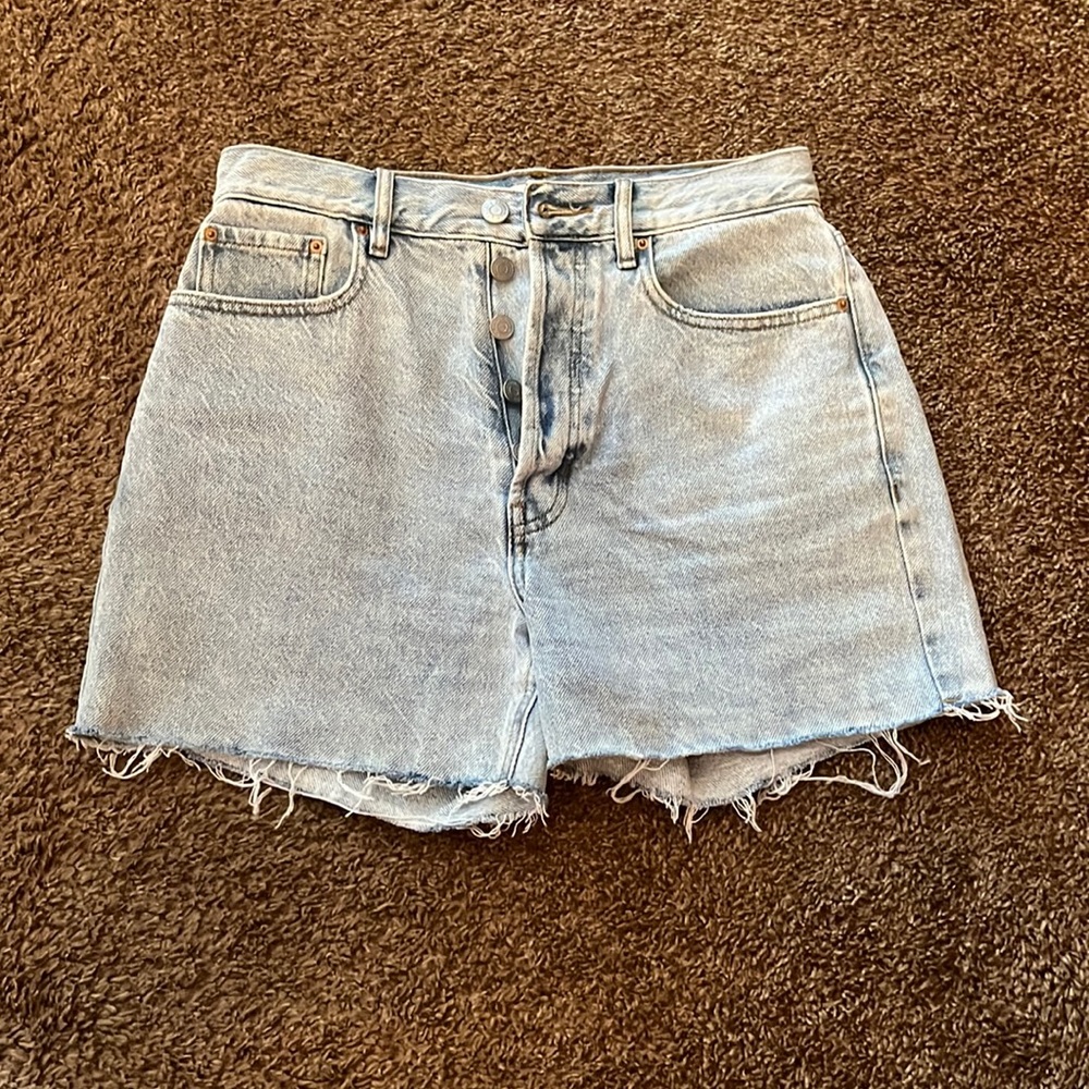 Pacsun 90’s girlfriend jean shorts